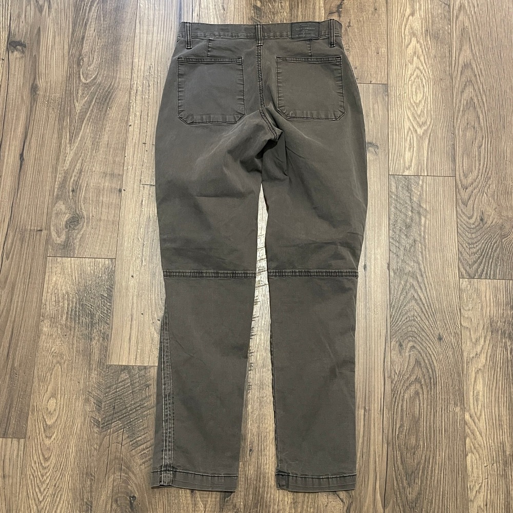 Lucky Brand The Cargo Gray Utility Pants Slim Straight Leg Womens Size 4 27 - Picture 4 of 13